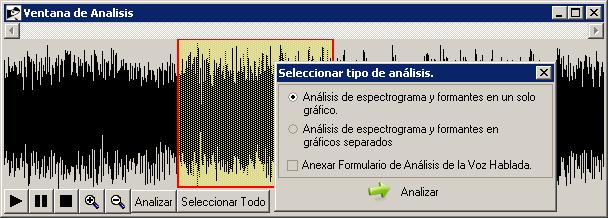 Análisis de la voz en tiempo real